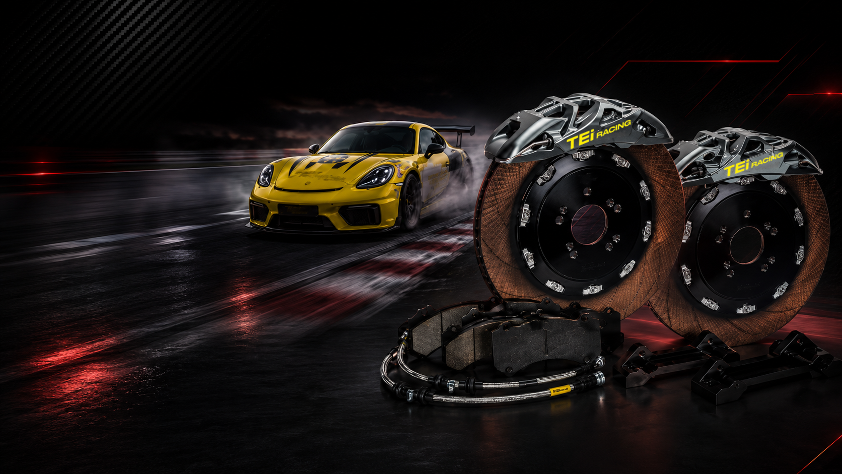 Серия GT — высокопроизводительные тормозные системы TEI Racing