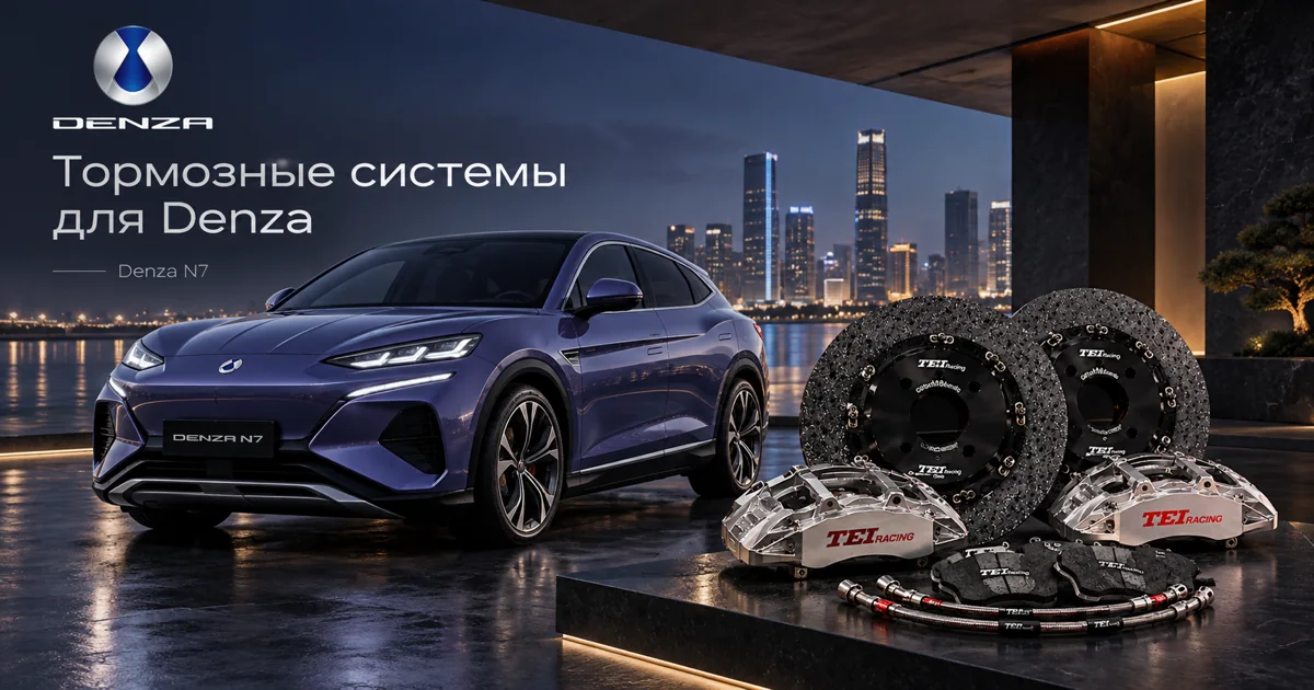 Тормозные системы TEI Racing для Denza