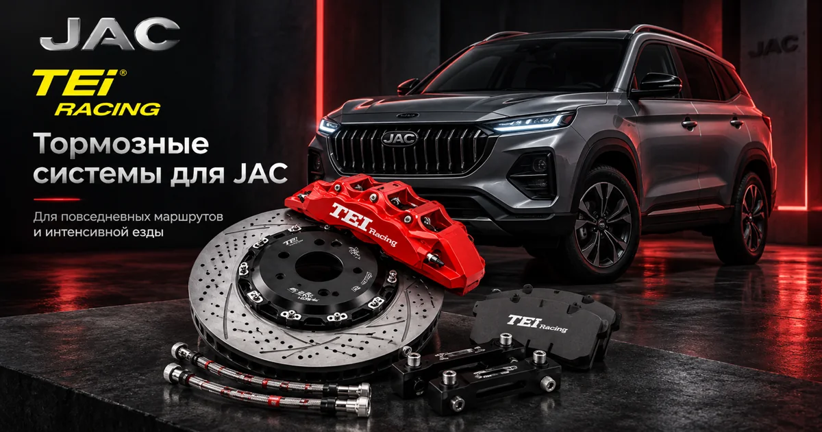 Тормозные системы TEI Racing для JAC