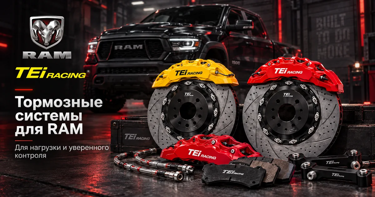 Тормозные системы TEI Racing для RAM